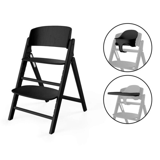 Cybex Click & Fold Matstol 3-in-1 Stunning Black Cybex Click & Fold Matstol 3-in-1 Stunning Black
