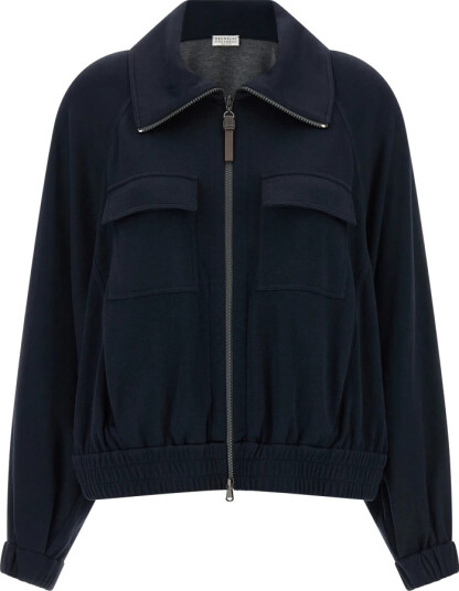 Brunello Cucinelli Dame Jakker Blå XS,