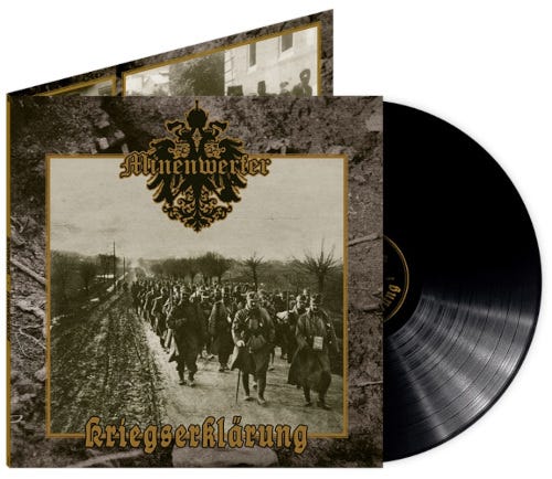 Minenwerfer  Kriegserklärung  LP/Vinyl