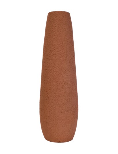 Present Time Vase Elegance Orange TERRACOTTA H14CM