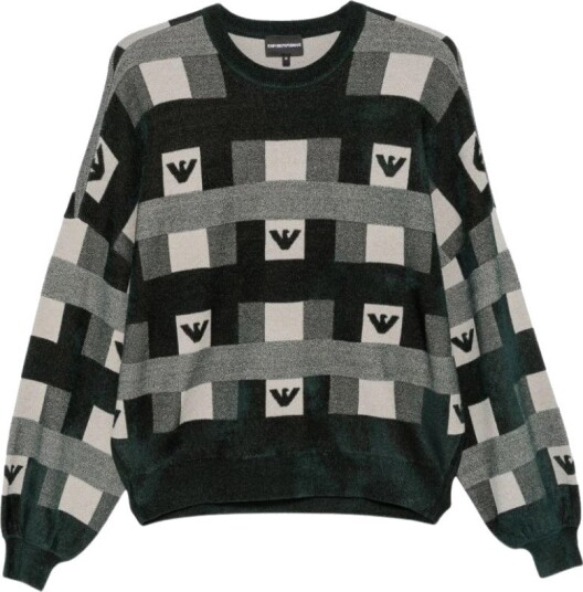 Emporio Armani Dame Strikkevarer Grå XL,