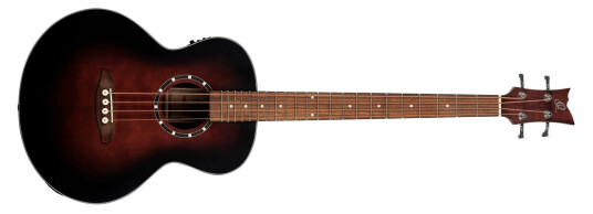Ortega Guitars Ortega D7e-Bft-4 4-Strängad Ak. Bass Med Mik., Non Cutaway, Bourbon Fade Ortega Guitars Ortega D7e-Bft-4 4-Strängad Ak. Bass Med Mik., Non Cutaway, Bourbon Fade