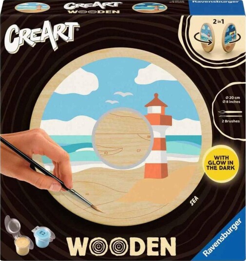 Ravensburger CreArt Treverk Mal etter nummer Sett Havet