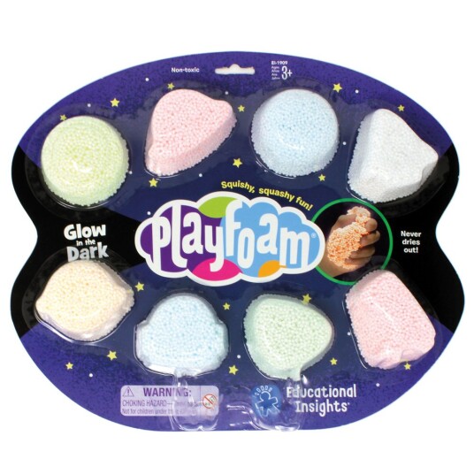 Playfoam 8-pk Glow in the dark Playfoam 8-pk Glow in the dark