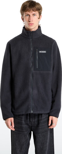 Columbia Men"s Jasper Ridge Pebbled Fleece Jacket Black M Columbia Men"s Jasper Ridge Pebbled Fleece Jacket Black M