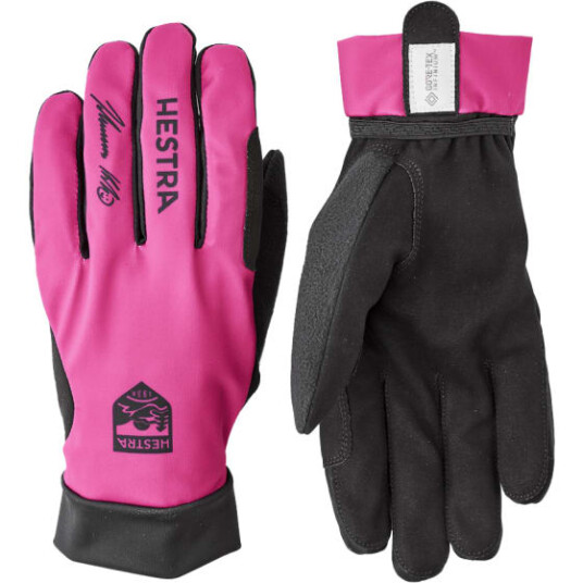 Hestra Klaebo Pro Model 5 Finger hanske 100931 Black/Orchid 5