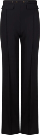 Elisabetta Franchi Dame Bukser Svart S,
