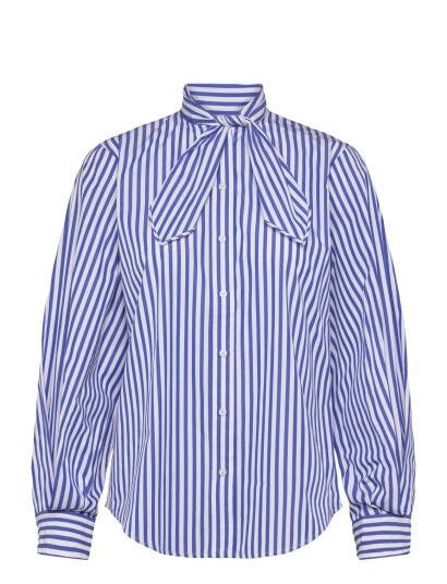 Lauren Ralph Lauren Y/D 70"S Broadcloth Wvn Shirt Blue 40