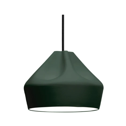 MARSET Pleat Box 24 LED Pendel Mørk Grønn/Hvit