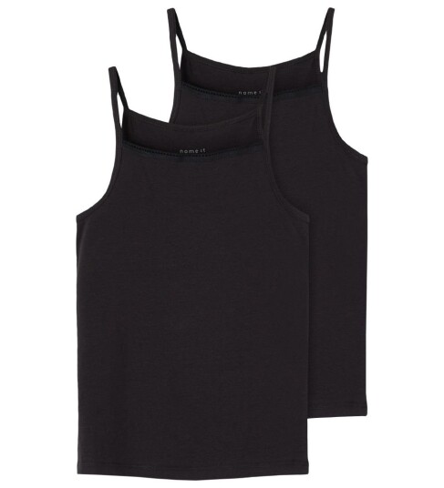 Name It Black 2-Pak Topp Noos 134-140 Name It Black 2-Pak Topp Noos 134-140