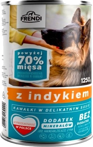 Frendi Pet Republic Pies Burk Indyk Sås 8 1250 G