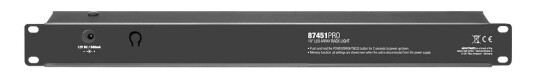 Adam Hall Parts 87451 Pro 19" Led Array Rack Light 1 U Hvit