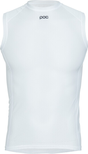 POC Men's Essential Layer Vest Hydrogen White XS, Hydrogen White