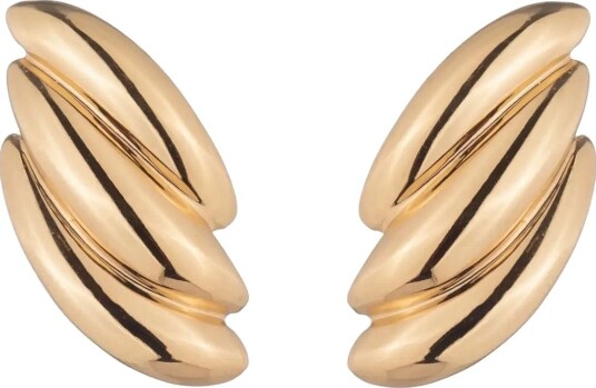 Lauren Ralph Lauren Pe Puffy Stud - Gld - GLD - One Size 1 cm