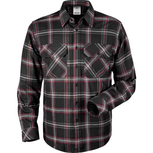 Fristads 104986 940 XS Flanellskjorte svart XS Klær Fristads 104986 940 XS Flanellskjorte svart XS Klær