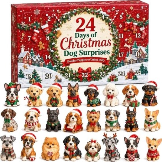 Dyrenes julekalender 2026 24 dagers blindboks akryl flat anheng