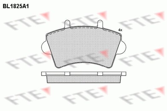 Bremseklosser FTE 9010403