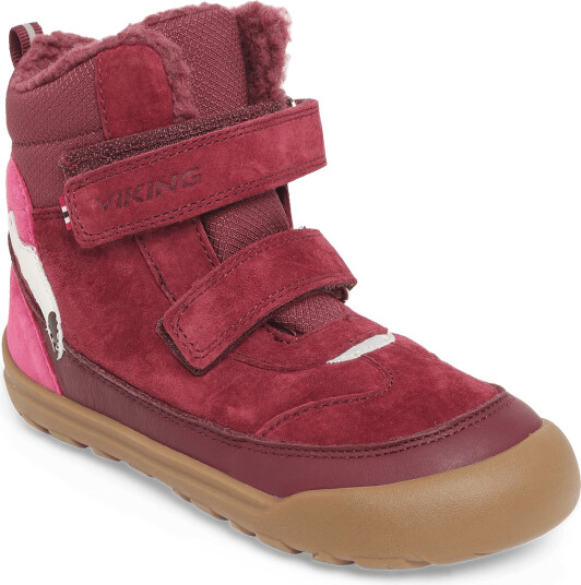 Viking Alv Barefoot Paw Warm Wp 2V Burgundy 21 Viking Alv Barefoot Paw Warm Wp 2V Burgundy 21