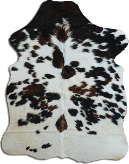 Kuskinn   Tricolor Exotic N221 Størrelse: 181 x 144 cm