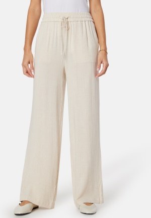 SELECTED FEMME Sflviva-Gulia HW Linen Pant Sandshell 46 SELECTED FEMME Sflviva-Gulia HW Linen Pant Sandshell 46