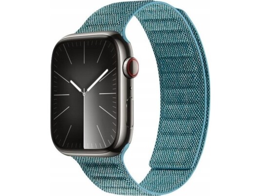 Crong Melange - Magnetisk Stropp For Apple Watch 38/40/41 Mm (Turkis Melange) Crong Melange - Magnetisk Stropp For Apple Watch 38/40/41 Mm (Turkis Melange)