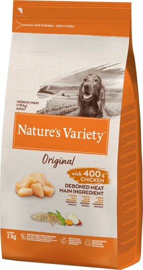 Nature’s Variety tørrfôr Adult Nature's Variety Healthy Grains Medium Maxi kylling 12 kg