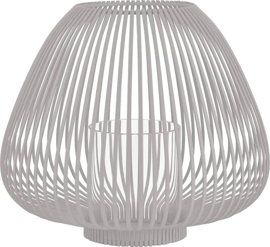 Blomus Lantern M   Ø 31,5 X 30 Cm   Lyva   Mourning Dove   White   Ø 31CM