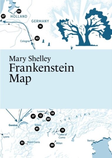 Mary Shelley Frankenstein Map