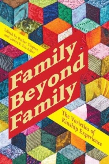 Family Beyond Family Family Beyond Family