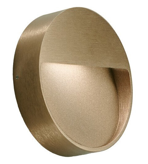 Light-Point - Serious 2 Utendørs Vegglampe 2700K Brass