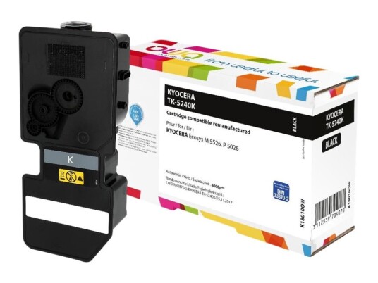 Owa K18010ow - Sort - Kompatibel - Boks - Genprodusent - Tonerpatron Alternativ Til: Kyocera Tk-5240K - For Kyocera Ecosys M5526 P5026