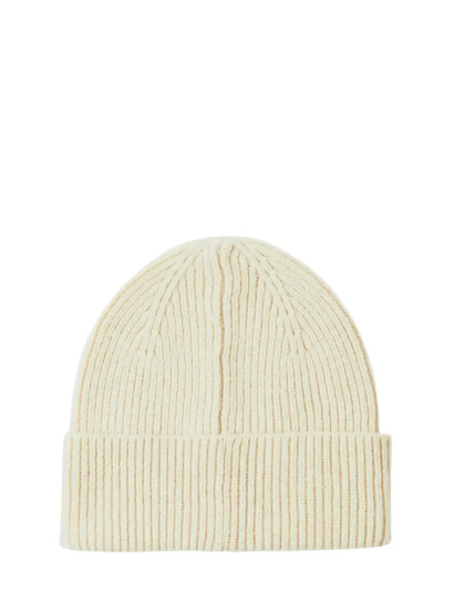 Selected Slhmason Merino Wool Beanie - Cream - ONE SIZE