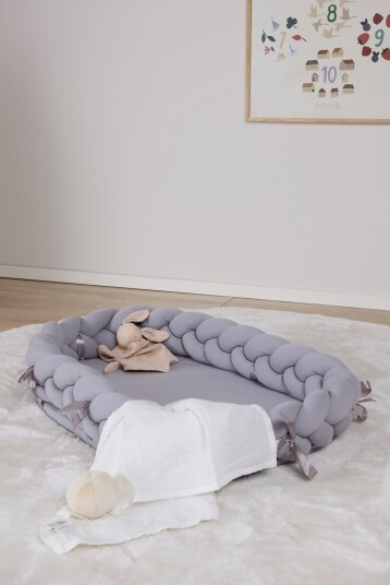Alice &  Fox ALEAH Babynest Grå