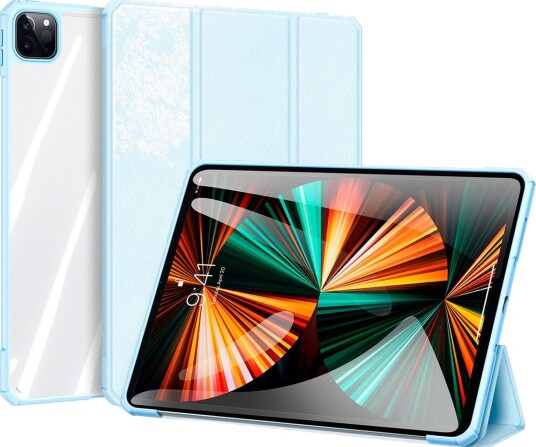 Dux Ducis Copa iPad Pro 12.9 (2018/2020/2021) Etui Blå (PU-skinn)