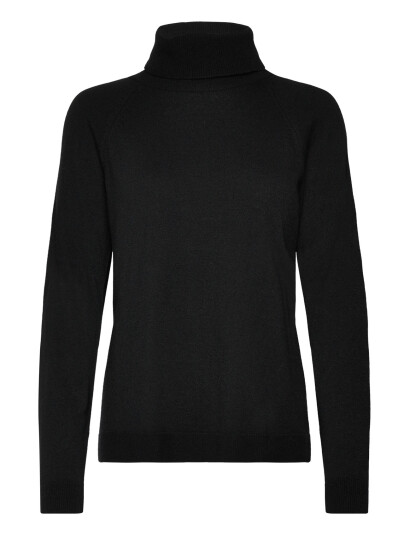 United Colors of Benetton Turtle Neck Sweater - Black - S