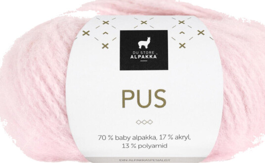 DSA , Pus garn 4020 Lys rosa DSA , Pus garn 4020 Lys rosa