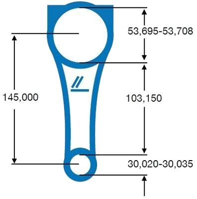 Stempelstang IPSA CO005000 Stempelstang IPSA CO005000
