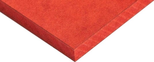 Fritzøe Mdf Forescolor 19x2440x1220 Rød