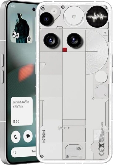 Nothing Phone (3) 12GB RAM 256GB Internminne 5G Hvit Mobiltelefon Nothing Phone (3) 12GB RAM 256GB Internminne 5G Hvit Mobiltelefon