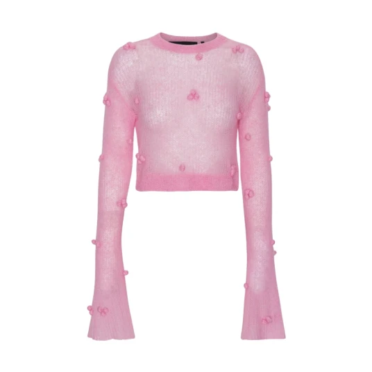 Rotate Birger Christensen Dame Strikkevarer Rosa L