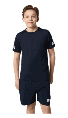 Björn borg Borg T Shirt t skjorte junior Dark Blue 158 164 Björn borg Borg T Shirt t skjorte junior Dark Blue 158 164
