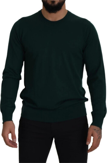 Dolce & Gabbana Herre Strikkevarer Grønn S,