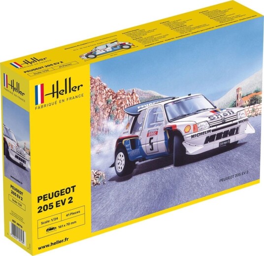 Heller 1/24 Peugeot 205 EV 2