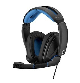 EPOS Sennheiser GSP 300 Gaming Headset (sort/blå) EPOS Sennheiser GSP 300 Gaming Headset (sort/blå)