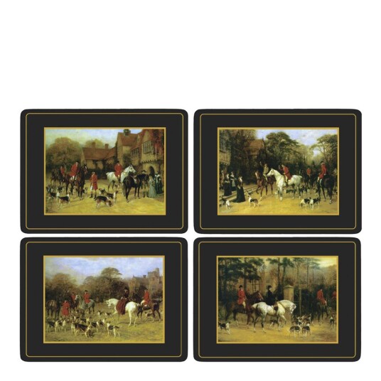 Pimpernel  Tally ho bordbrikke 30x40 cm 4 stk
