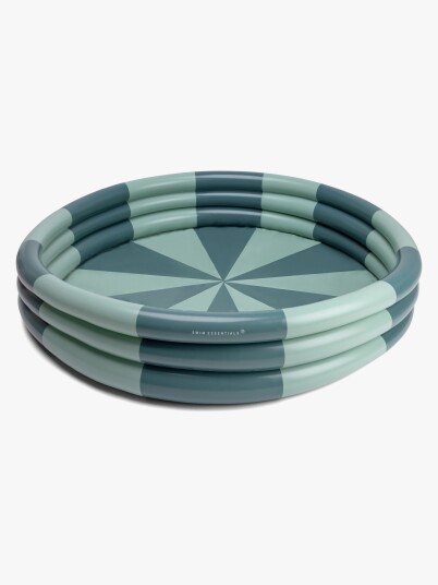 Swim Essentials Barnebasseng 150 Cm Green Striped Swim Essentials Barnebasseng 150 Cm Green Striped