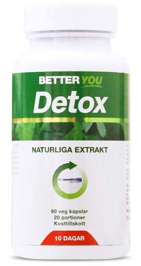 Better You Detox 10 dagar 60 stk Better You Detox 10 dagar 60 stk