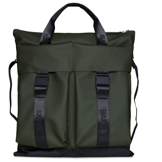 Rains Trail Tote Bag W3 Green Rains Trail Tote Bag W3 Green
