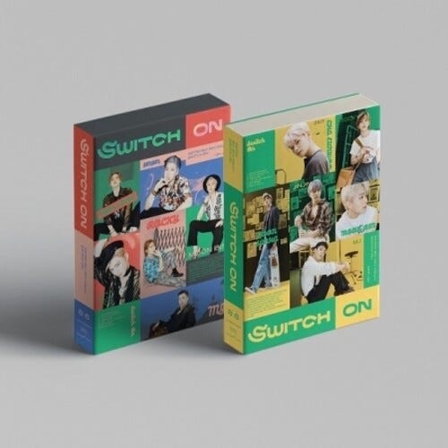 Astro  Switch On (Incl. 84pg Photobook, 8pg Lyric Book, 2pc Photocard, Sticker + Postcard)  CD