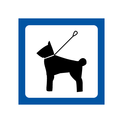 Jo Safety Hund tillatt Plast 100 x mm 131120PHH